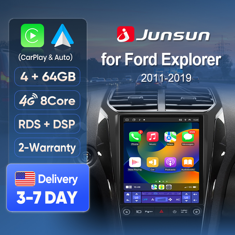 Korean Lifestyle Video - Ekran Junsun Wireless CarPlay do Forda