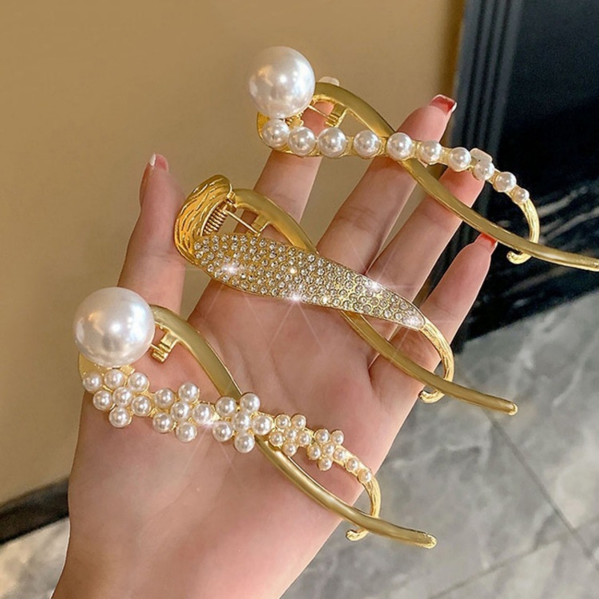 Elegancka brokatowa perłowa sp – Korean Women Lifestyle recenzja i cena