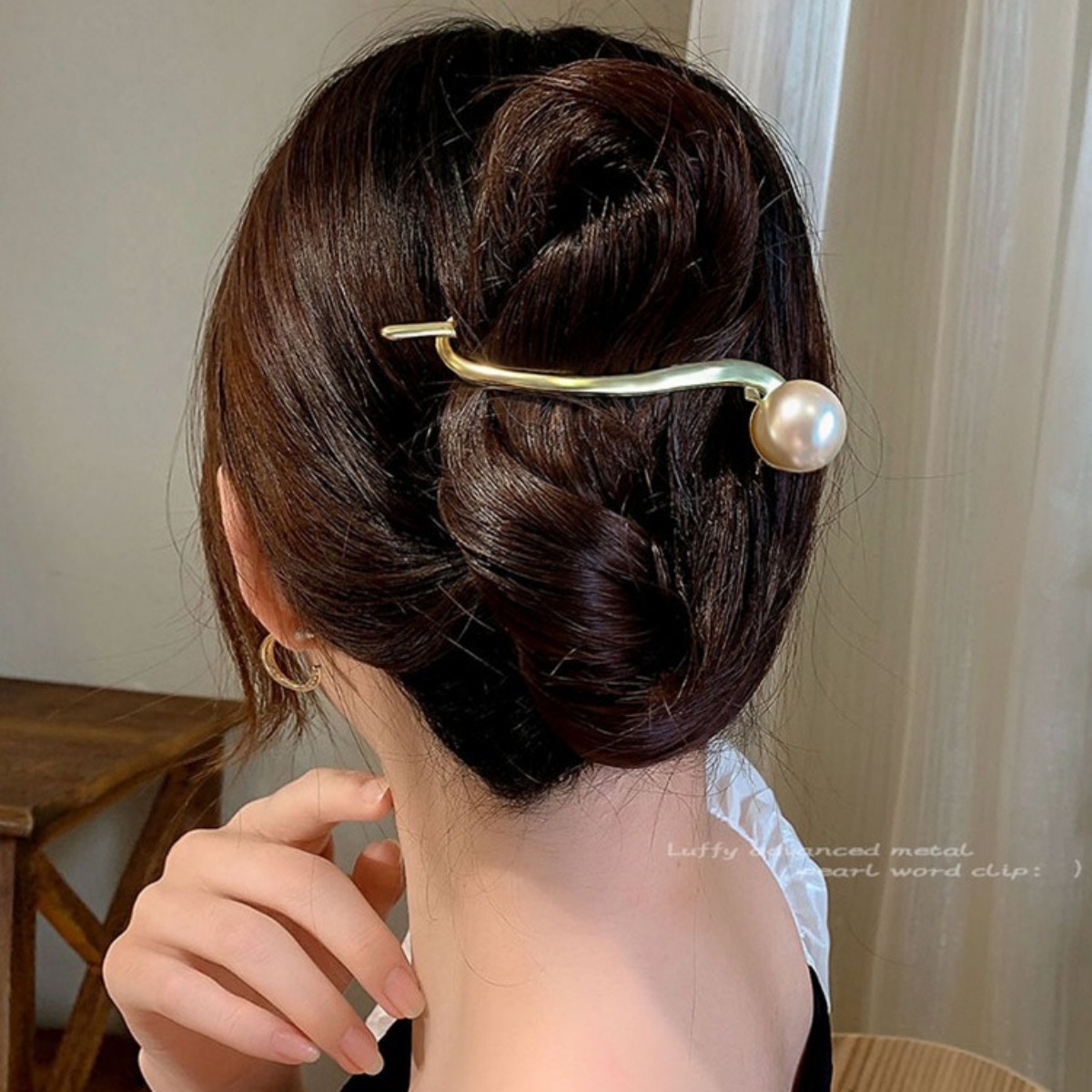 Elegancka brokatowa perłowa sp – Korean Women Lifestyle recenzja i cena