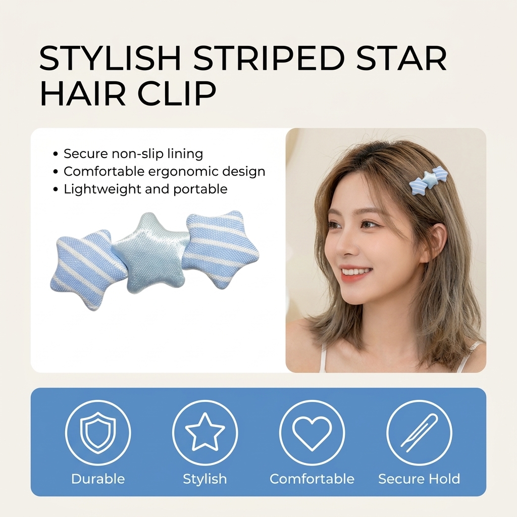 Urocza spinka do włosów w kszt – Korean Girls Lifestyle recenzja i cena